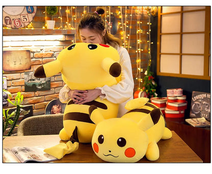 50/70/85cm Big Size Pokemon Pikachu Anime Plush Stuffed Doll Room Decoration Plushies Pillow Peluche Ornaments Children's Gifts