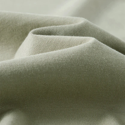 ZODF NEW Autumn Men's Solid Full Sleeve T Shirts Unisex Loose Oversized Casual 305GSM Cotton Basic T-Shirt Brand TEE HY0209