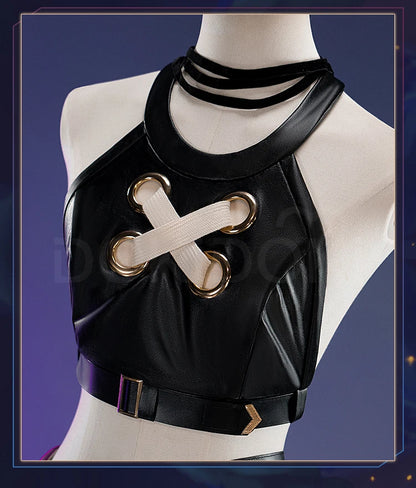 IN STOCK Jinxx Cosplay Costume Game【XS-3XL】DokiDoki-R Women Costume Jinxx Cosplay Plus Size