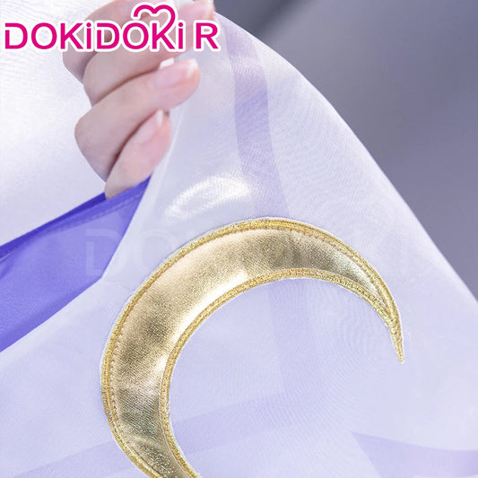 Columbina Cosplay Costume Genshin Impact【S-2XL】DokiDoki-R Nod-Krai Women Dress Columbina Hypersalenia Plus Size