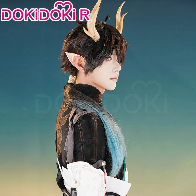 Dan Heng IL Permansor Terrae Cosplay Costume Game Honkai: Star Rail【S-3XL】DokiDoki-R Danheng Tail Halloween Cosplay Plus Size