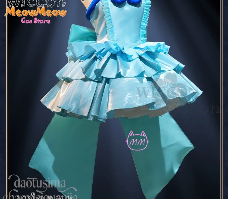 Mermaid Melody Hanon Hosho Adult Costume Polyester Set
