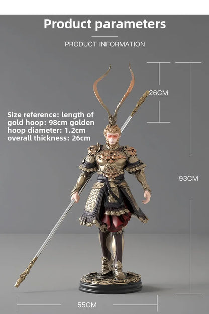 93cm Anime Monkey Figure SonGoku Garage Kit Resin Material Figurine Action Figures Model Children Toy Gift Collectible Figurines