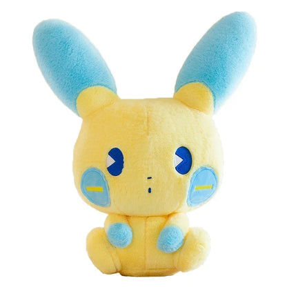 Pokemon Plusle Minun Plush Toys Anime Pokémon Plushie Dolls 30/70cm Cute Stuffed Pillow Pikachu Christmas Gifts for Childrens
