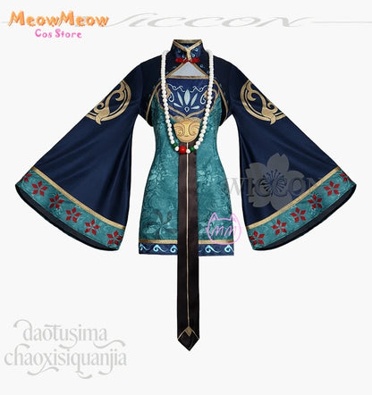 Project Sekai Mikkuu Little Zombie Cosplay Set Polyester