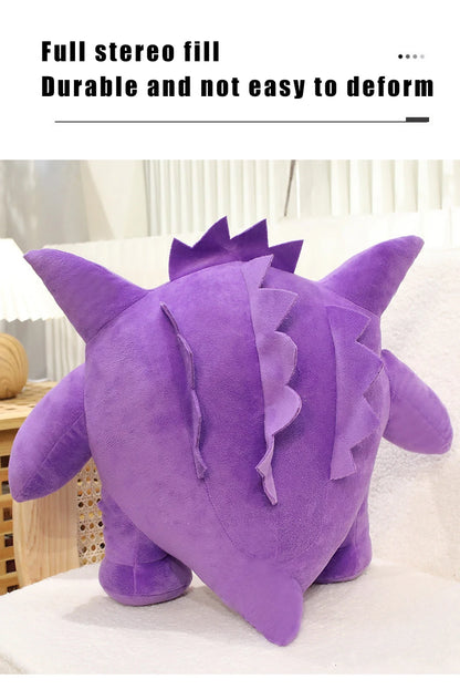 20/40/60cm Gengar Pokemon Anime Plush Toys TAKARA TOMY Cartoon Doll Soft Pokémon Plushie Pillow Stuffed Gift for Children Kawaii