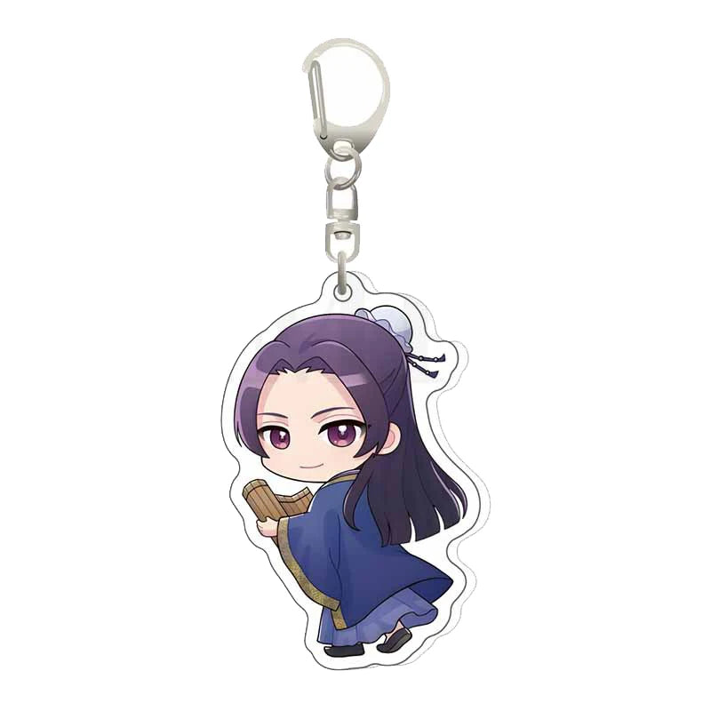 Anime The Apothecary Diaries Maomao Keychain Jinshi Gyokuyou Cosplay Gaoshun Rouran Backpack Pendant Kids Girls Birthday Gifts