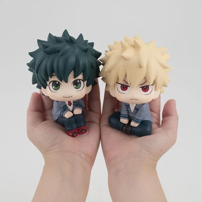 11cm Boku no Hero Academia Anime Figure Childhood Midoriya Izuku Action Figure Cute Bakugo Katsuki Figurine PVC Collection Toys
