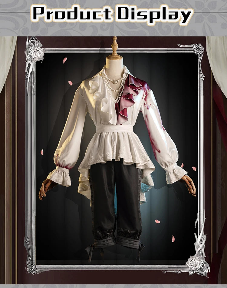 UWOWO Collab Series Game Identity V Joseph Desaulniers Cosplay Hangover Photographer Costume