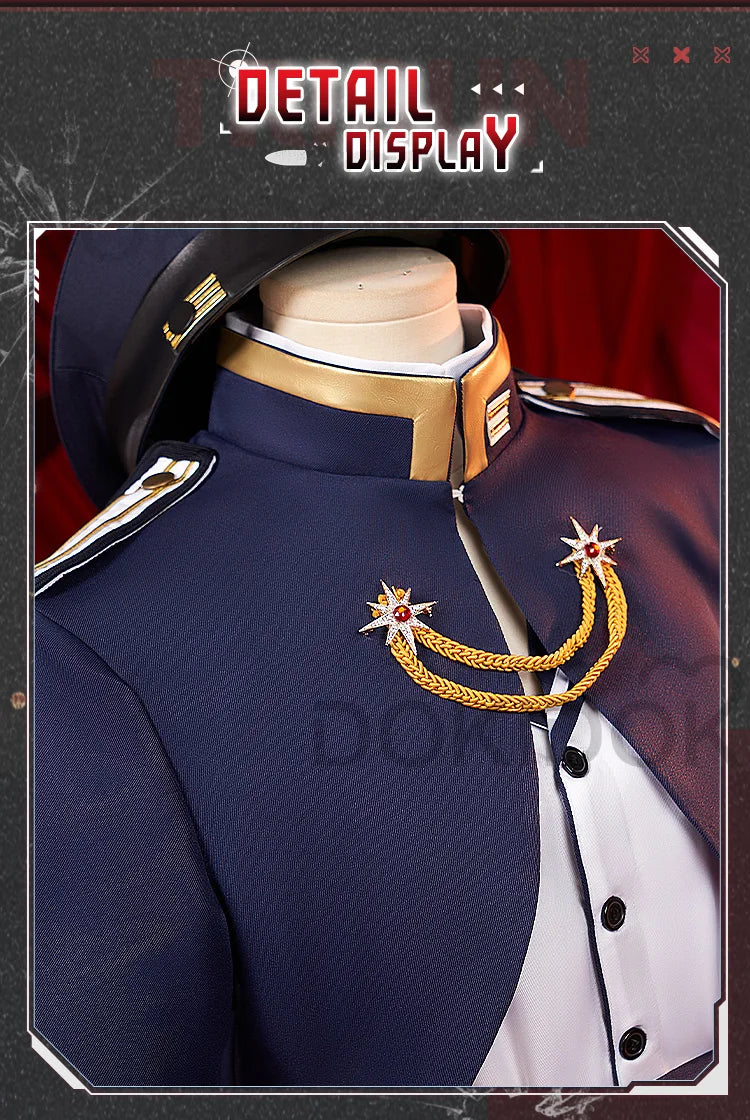IN STOCK Vladilena Milize Cosplay Costume Anime 86-Eighty Six- Cosplay DokiDoki-R Women Cosplay Uniform Vladilena Milize
