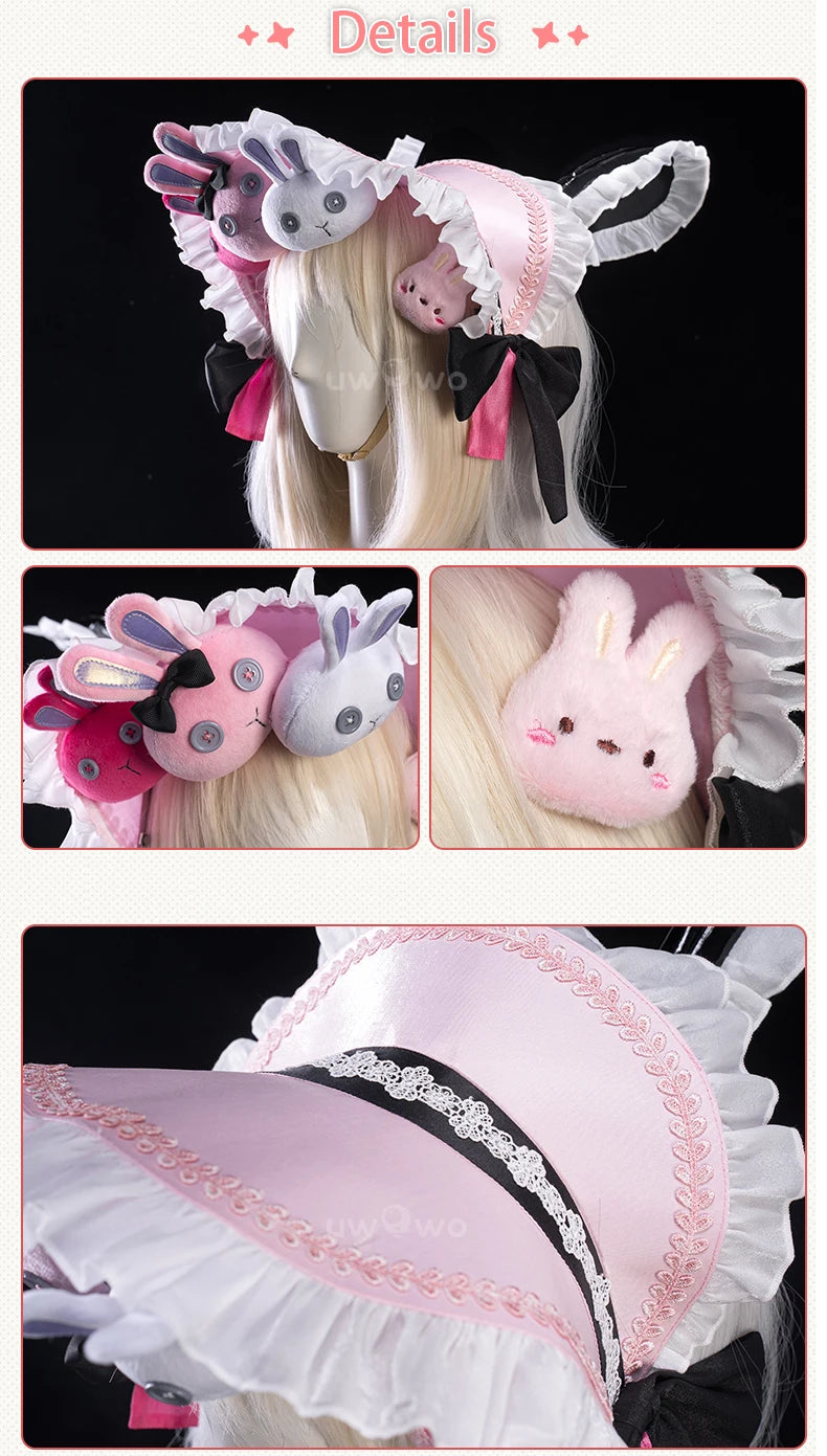 IN STOCK UWOWO HalfordD Cosplay Game Azurr Lanee Halfordd Bunny Cosplay Costume Sexy Costume Halloween Costume