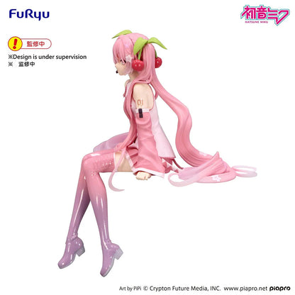 FuRyu Noodle Stopper Hatsune Miku Sakura 14CM PVC