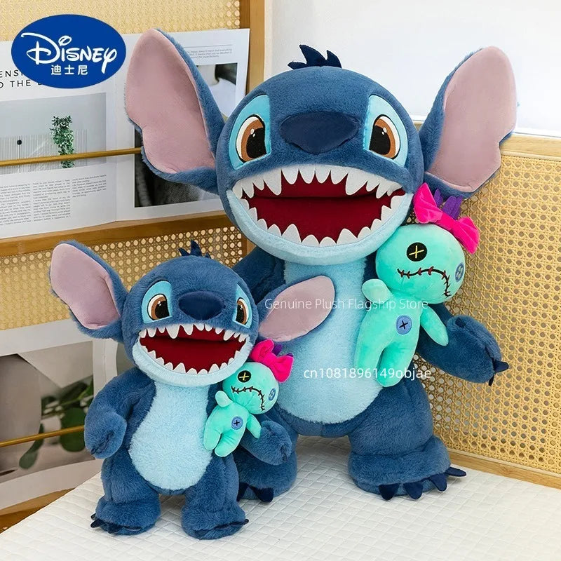 35/50/65cm Big Size Disney Stitch Plush Toy Doll Anime Lilo & Stitch Cartoon Stuffed Doll Children's Comforting Pillow Kids Gift