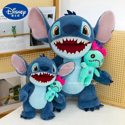 35/50/65cm Big Size Disney Stitch Plush Toy Doll Anime Lilo & Stitch Cartoon Stuffed Doll Children's Comforting Pillow Kids Gift