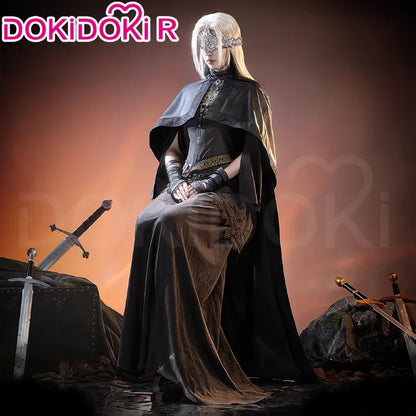 IN STOCK The Fire Keeper Ciaran Wig Game Dark Souls Cosplay Wig DokiDoki Women 80cm Long Hair Cosplay Eye Mask Free Wig Cap