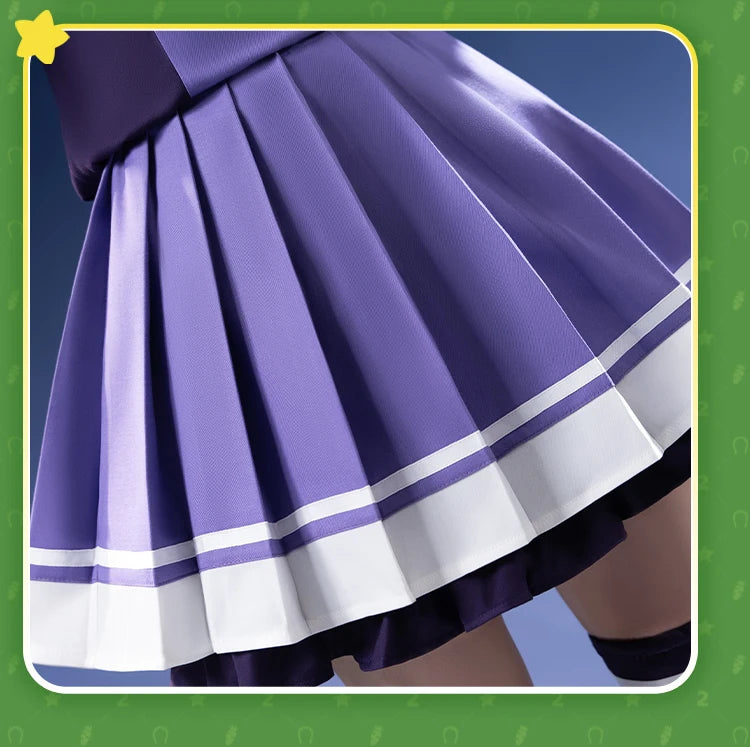 Tokai Teio Gold Ship Cosplay Costume Game【XS-2XL】DokiDoki-R Women School Uniform Cosplay Plus Size