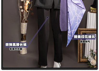 Zenless Zone Zero Hugo Cosplay Costume Wig Mask Hat Mockingbird New Eridu Hugo Vlad Ravenlock Halloween Party for Women Men Prop