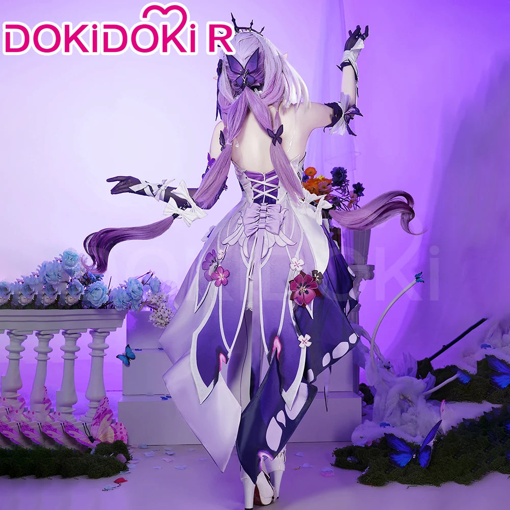 Castorice Cosplay Costume Game Honkai:Star Rail DokiDoki-R Women Castorice Purple Dress Cosplay HSR