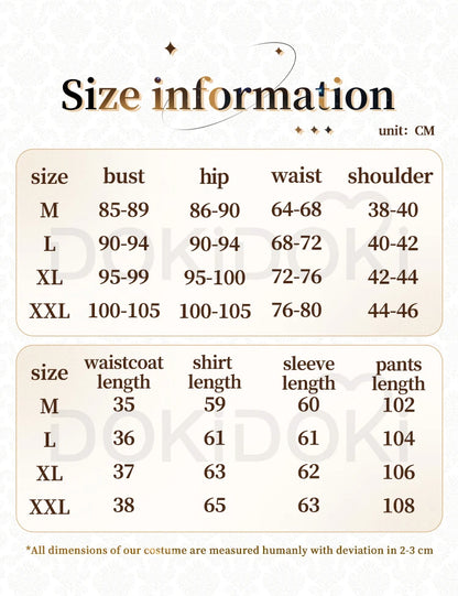 Sunday Doujin Cosplay Costume Game Honkai: Star Rail【M-2XL】DokiDoki-SR HSR Sunday Cosplay Wings Plus Size