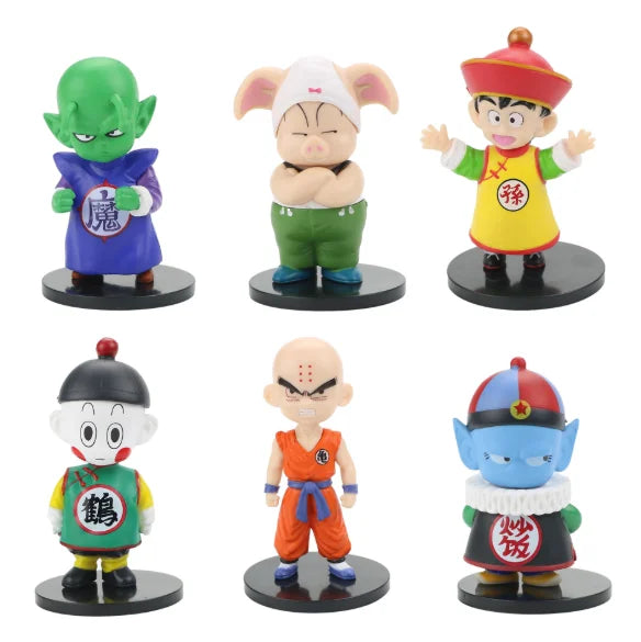 1set Dragon Ball Z Super Goku Vetega Majin Buu Freeza Beerus Whis Mark Karin Gotenks PVC Figures Anime Collectiable Model