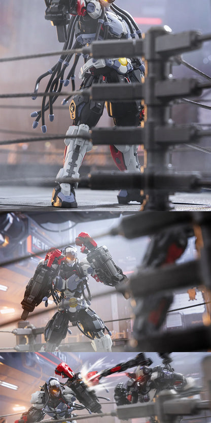 HEMOXIAN OVER ZERO 1/10 Vol.3 Boxer BAKI Assembly Model Kit Robot Action Figure PVC Toy Halloween Gift
