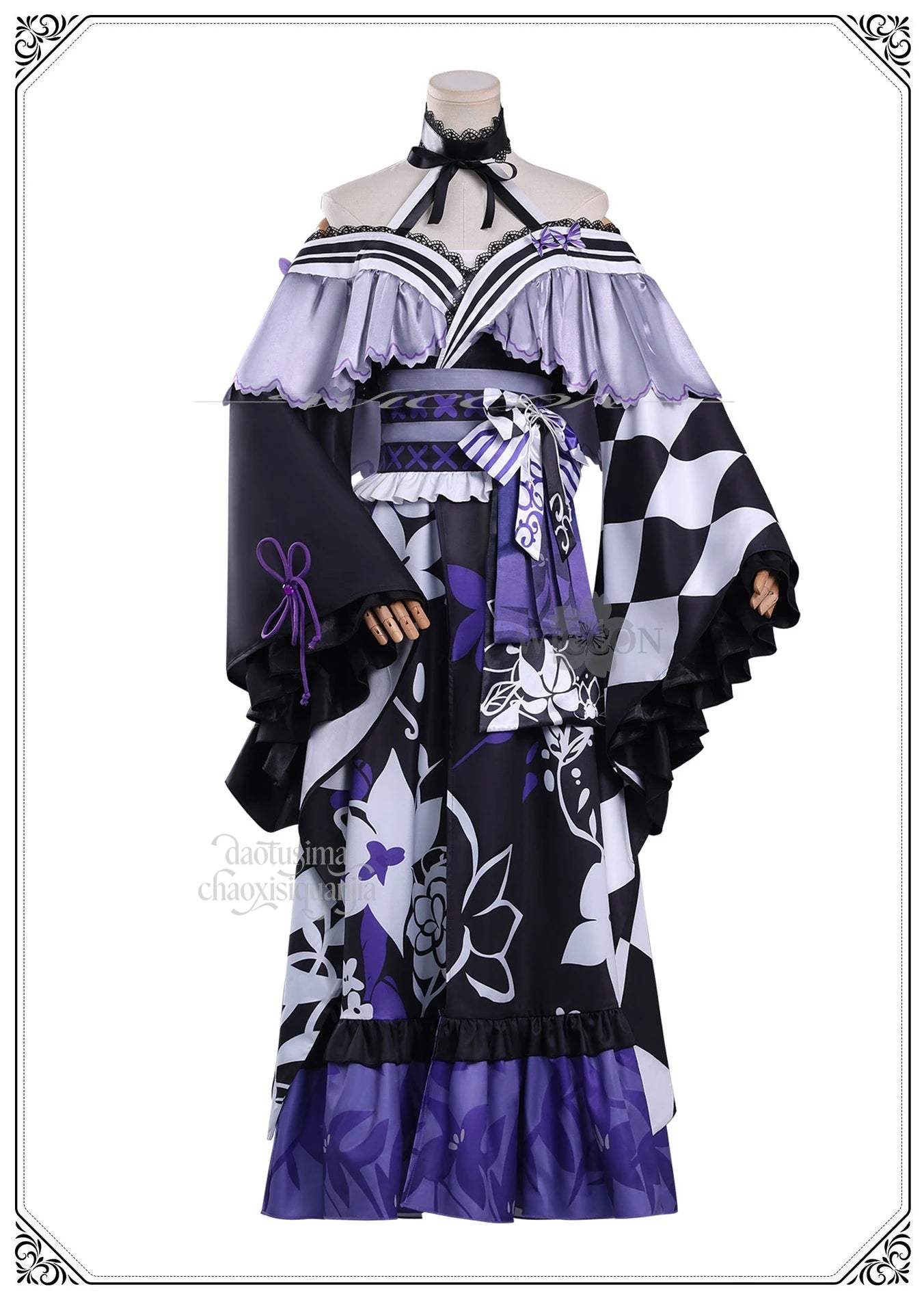 Mahou Shoujo No Majo Saiban Houshou Maago Cosplay Costume Polyester