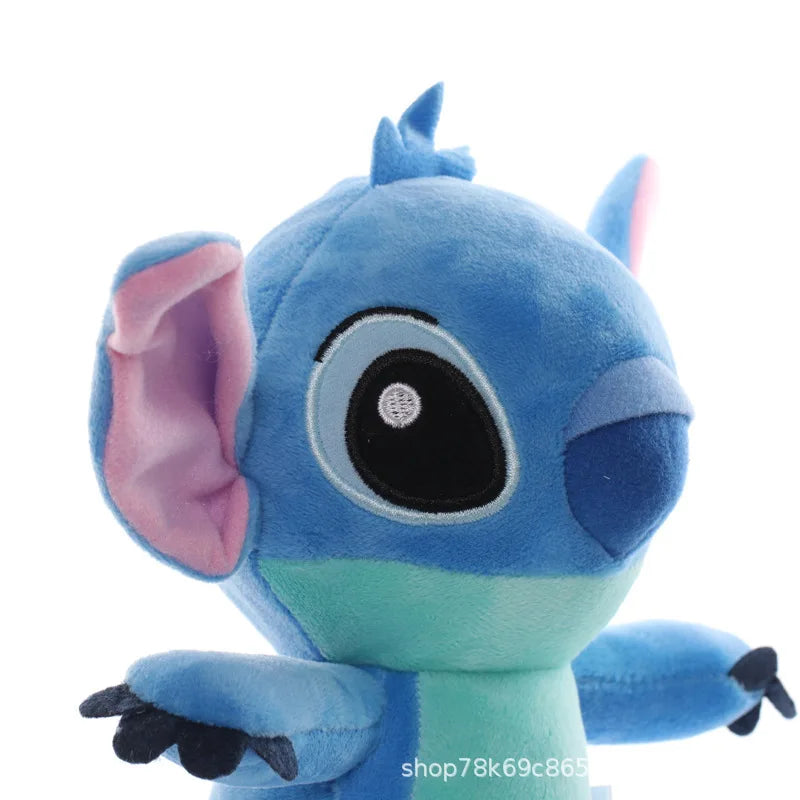 12-20cm Disney Stitch Mickey Minnie Plush Keychain Models Kawaii Cartoon Stuffed Plush Dolls Toys Anime Baby Kids Birthday Gifts