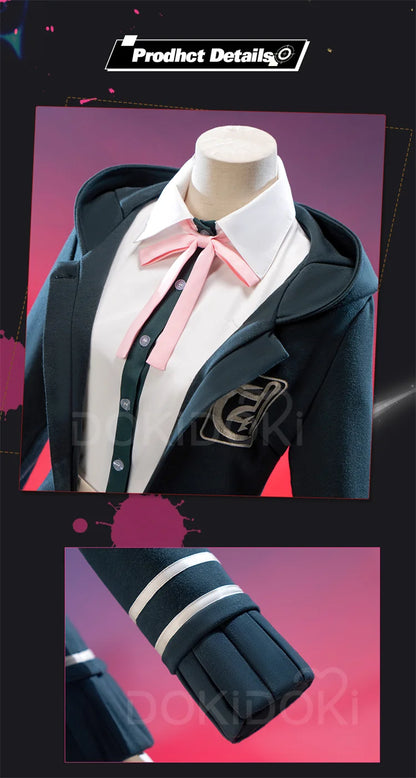 Nanamii Chiakii Cosplay Costume Game【XS-2XL】DokiDoki-R Women Cute Uniform Chiakii Nanamii Cosplay Suits Plus Size
