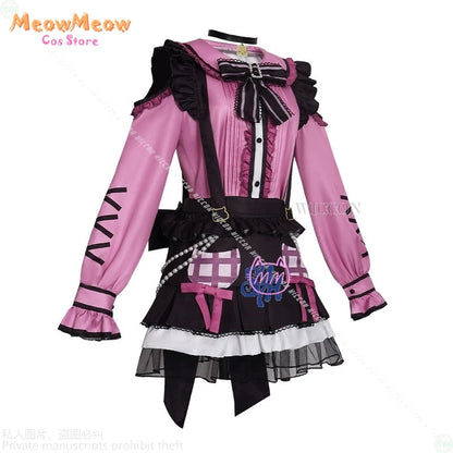 Bangdream Roselia Yukina Minato Costume Polyester Set