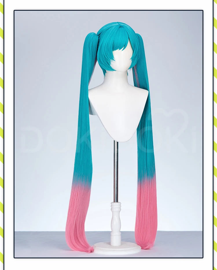 IN STOCK MIKUU Rabbit Hole Wig Cosplay DokiDoki Women Cute 100cm Hair Symphony 2025 Magical Miral Nightcord at 25 Free Wig Cap