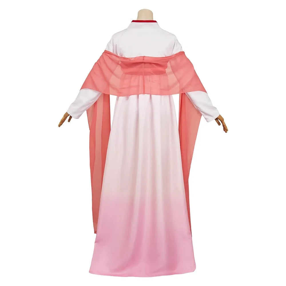 iCoser Anime The Apothecary Diaries Maomao Cosplay Costume Red Pink Dress Kusuriya No Hitorigoto Halloween Party for Women Girls