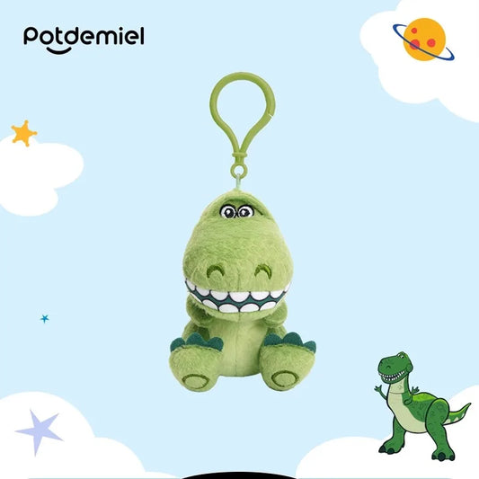 Genuine Disney Buzz Lightyear Plush Toys Fantasy Toy Story Pendant Bag Accessories Keychain Bag Car Pendant Valentine's Day Gift