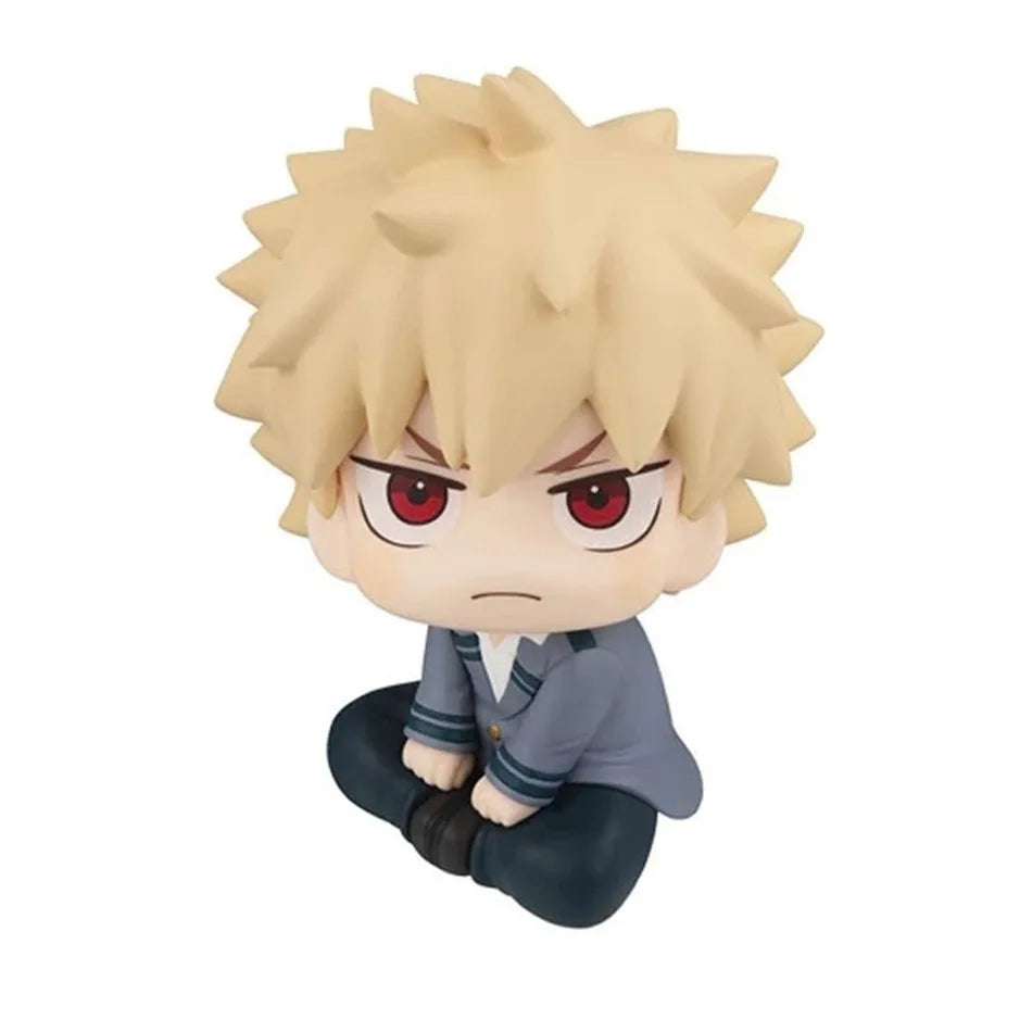 Chibi Super Cute Academy Izuku Midoriya / Katsuki Bakugo / Shoto Todoroki PVC Figurine, Collectible Toy Series Model