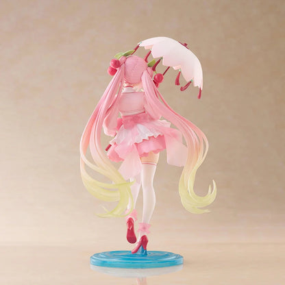 Bandai Hatsune Miku Sakura Dress Ver. 21CM PVC Model