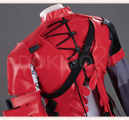 Scar Cosplay Costume Game Wuthering Waves Cosplay【S-2XL】DokiDoki-N Men Red Costume Scar Cosplay Plus Size