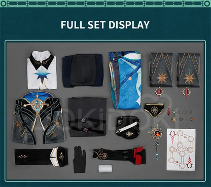 IN STOCK Anaxa Cosplay Costume Game Honkai: Star Rail【S-3XL】DokiDoki-R Halloween HSR Amphoreus Anaxa Costume Plus Size