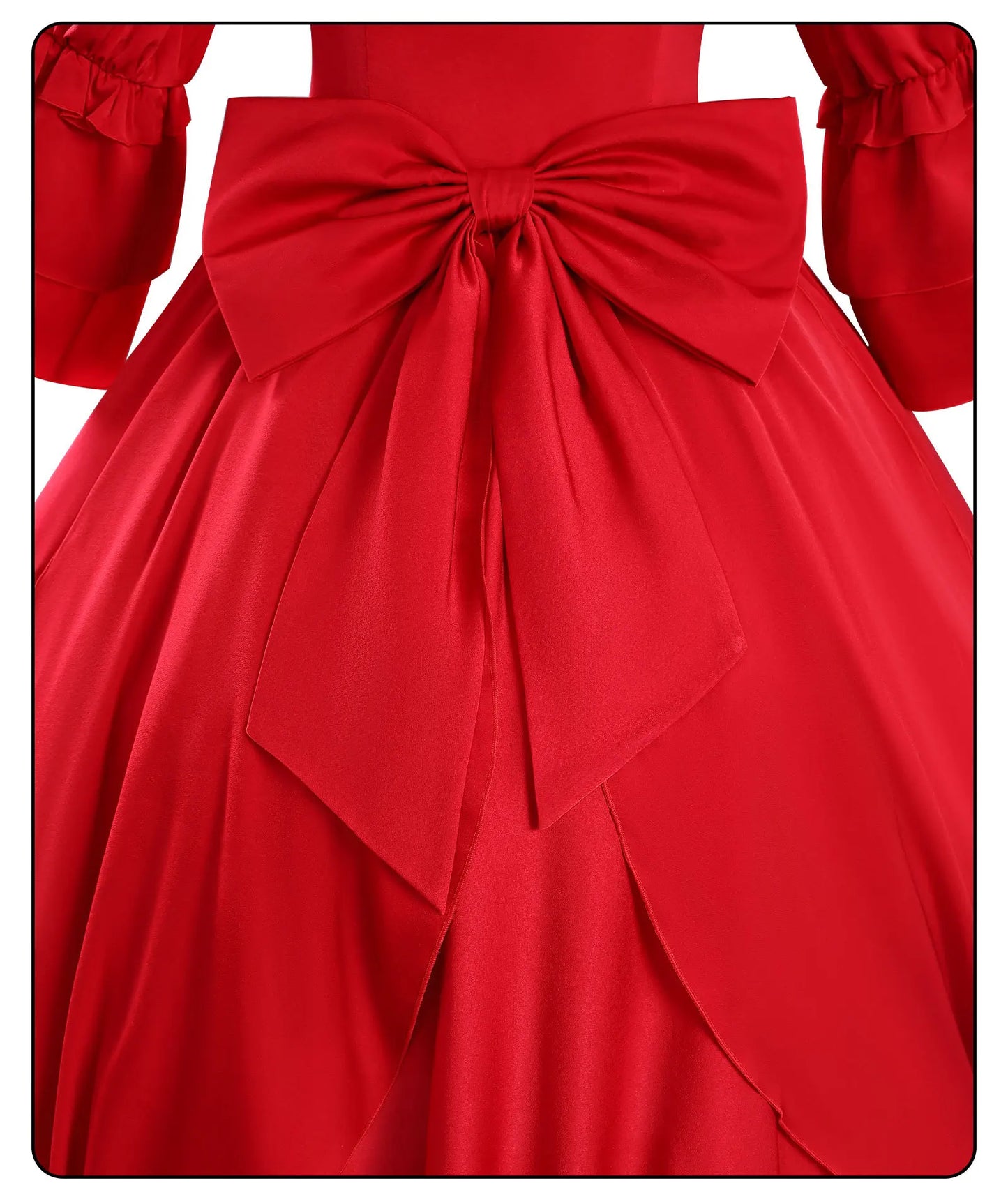 Scarlet El Vandimion Cosplay Costume Wig Dress Anime May I Ask for One Final Thing Ice Rose Earrings Halloween Party Women Girls