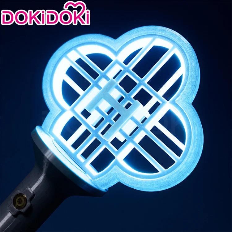 【Last Batch】IN STOCK Rumii Cosplay Props LED Luminous Fan Light Stick DokiDoki Zoeyy Abbyy Mysteryy Cosplay Accessories