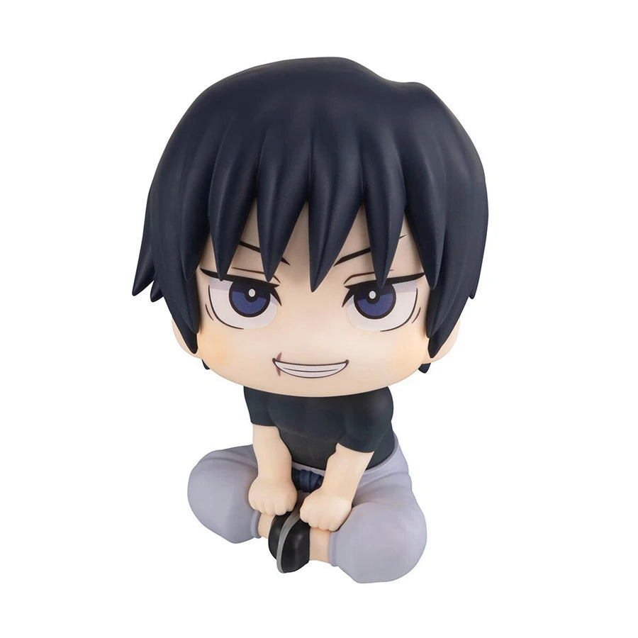 10cm Jujutsu Kaisen Anime Figure Look Up Chousou Action Figure Q Version Satoru Gojo/Geto Suguru Figurine PVC Collection Toys