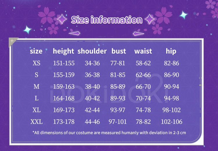 Yumemizuki Mizuki Cosplay Costume Game Genshin Impact【XS-2XL】DokiDoki-R Women Cute Dress Halloween Tail Plus Size