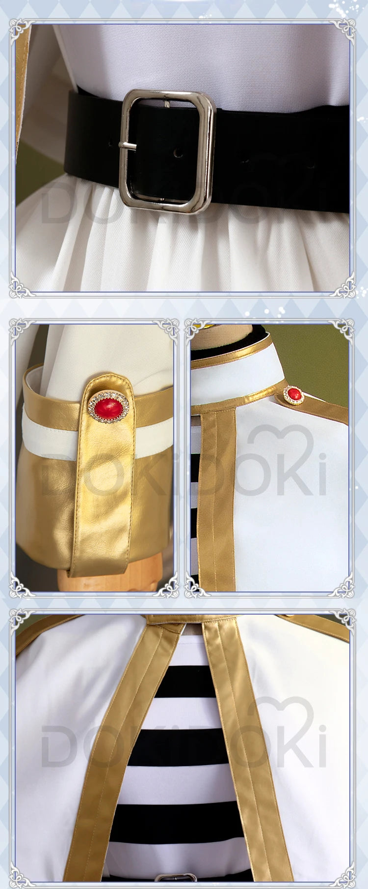 IN STOCK Frieren Himmel Fern Stark Heiter Cosplay Costume Anime Frieren: Beyond Journey's End【S-2XL】DokiDoki-R Cosplay Plus Size