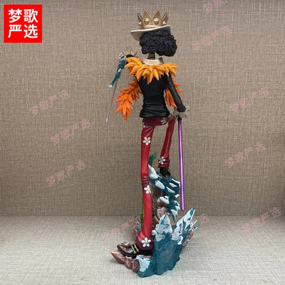 33cm One Piece Anime Figure Lx Burukku Two Years Later Figurines Trendy Table Decorations  Set Up Christmas Collection Toys Gift