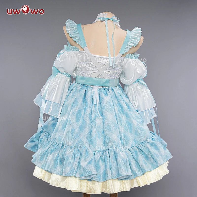 LAST BATCH UWOWO Mikku Cosplay Costume Rakutenn Collabb Happy 16th Anniversary Birthday Cosplay Women Costume Dress Outfits