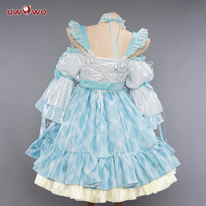 LAST BATCH UWOWO Mikku Cosplay Costume Rakutenn Collabb Happy 16th Anniversary Birthday Cosplay Women Costume Dress Outfits