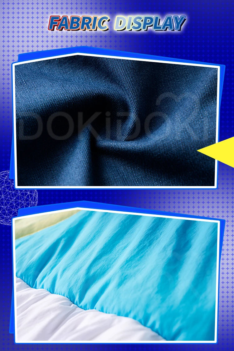 IN STOCK Seragaki Aoba Cosplay Costume Game Dramatical Murder【XS-2XL】DokiDoki-R Halloween Coat Seragaki Belt Plus Size