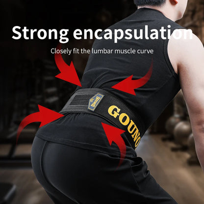 Gounod Weight Lifting Belt for Squats Deadlifts Powerlifting Fitness Support Men Women
