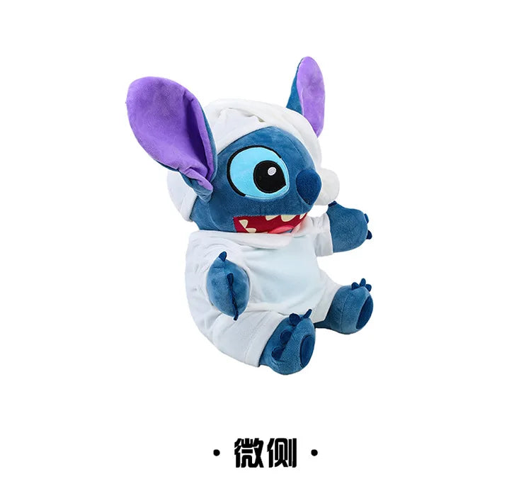 40/50/70cm Super Big Size Pajamas Stitch Disney Anime Plush Stuffed Doll Kawaii Room Decor Lilo & Stitch Plushies Holiday Gift