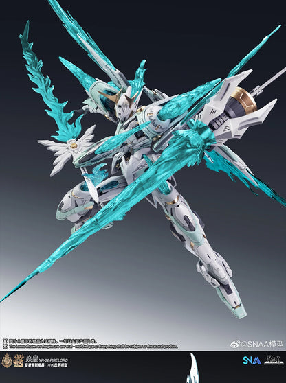 In Stock Original SNAA Firelord YR-04 MG 1/100 Fire Lord Toy Assembly Model Kit Particle Awakening Action Figures Plastic Model