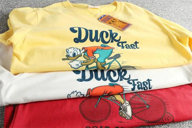 Summer New American Retro Short-sleeved O-neck Letter Printed T-shirt Men's Fashion Simple 100% Cotton Washed Casual Sport Tops