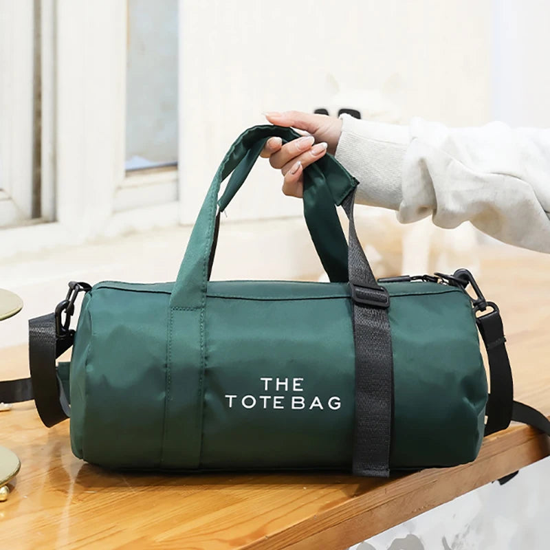 Small Fashion Gym Fitness Bag for Women – Yoga Sports Travel Weekender Mini Shoulder Duffle Handbag